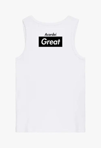 AG White Statement Vest