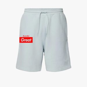 AG White Fleece Short