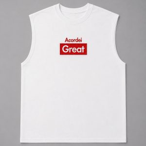 AG White Statement Vest
