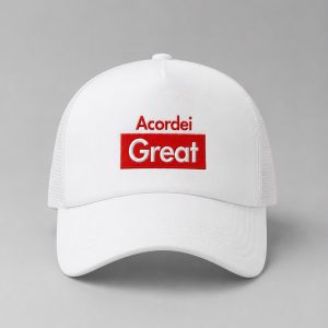 White AG Baseball Cap